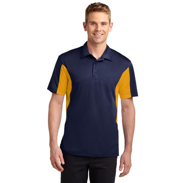 Side Blocked Micropique Sport Wick ® Performance Polo Thumbnail