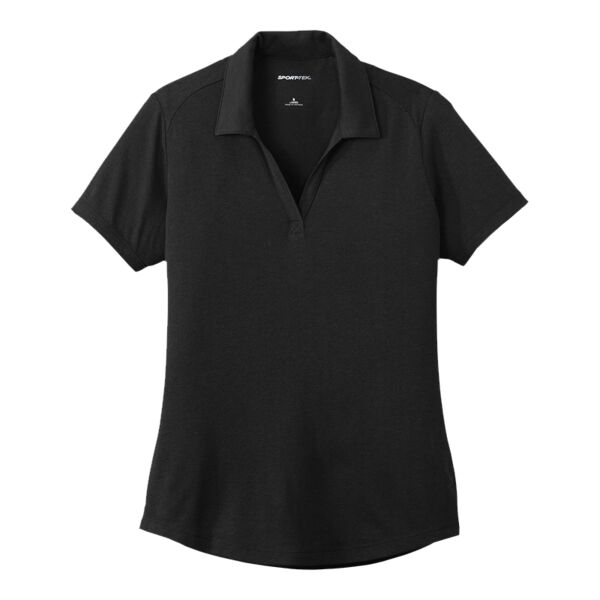 Ladies PosiCharge ® Tri Blend Wicking Performance Polo Thumbnail