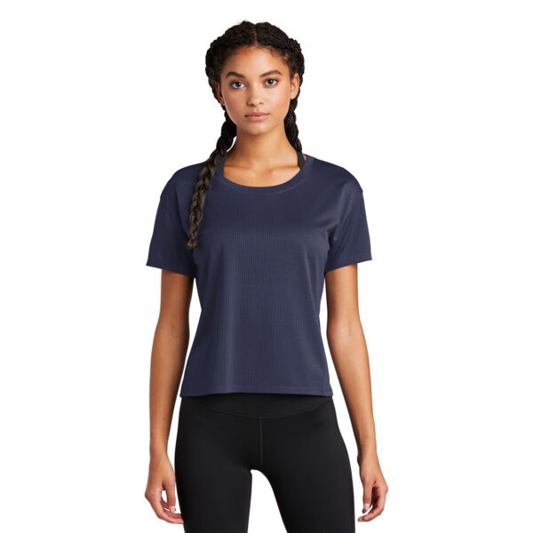 Ladies Performance Flowy Crop Tee Thumbnail
