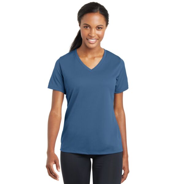 Ladies Performance RacerMesh V Neck Tee Thumbnail