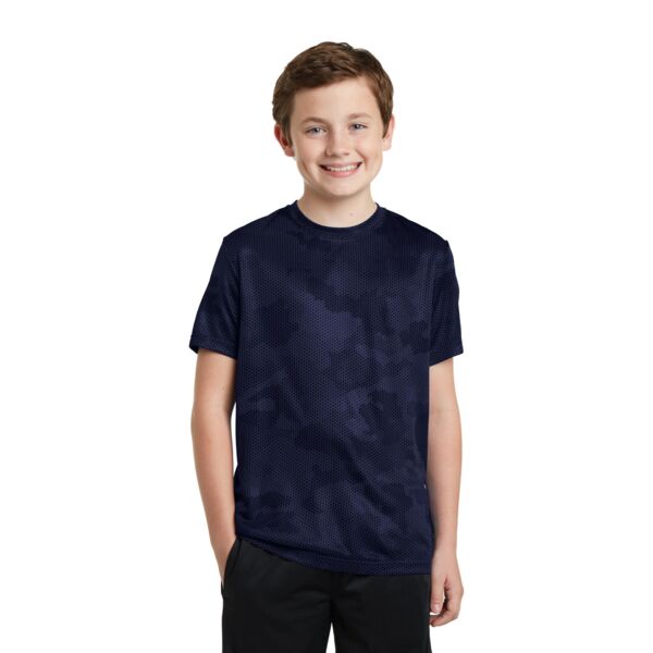 Youth Performance Camo Hex Tee Thumbnail
