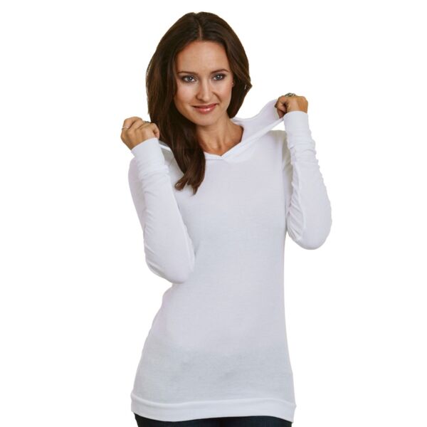 Women's USA-Made Soft Thermal Blend Hoodie Thumbnail