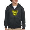Youth Heavy Blend™ Full-Zip Hooded Sweatshirt Thumbnail