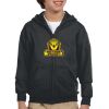 Youth Heavy Blend™ Full-Zip Hooded Sweatshirt Thumbnail