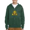 Youth NuBlend® Fleece Full-Zip Hooded Sweatshirt Thumbnail