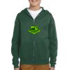 Youth NuBlend® Fleece Full-Zip Hooded Sweatshirt Thumbnail